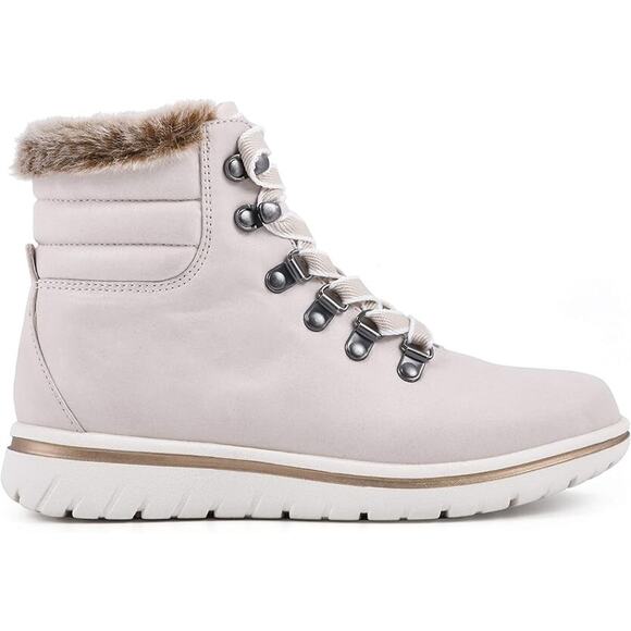 Cliffs By White Mountain Women's Hallett Ankle Bootie, White Size 9.5M - Picture 5 of 6